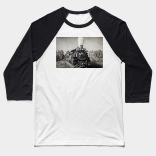 Cumbres and Toltec Narrow Gauge Train Baseball T-Shirt